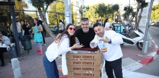 מאפה נאמן עם סיירת הסופגניות והמון סלבס צילום אור גפן