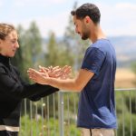 דביר לוי בתרגול עם רקדנית ורטיגו 'לדעת שאפשר גם לסמוך (2)
