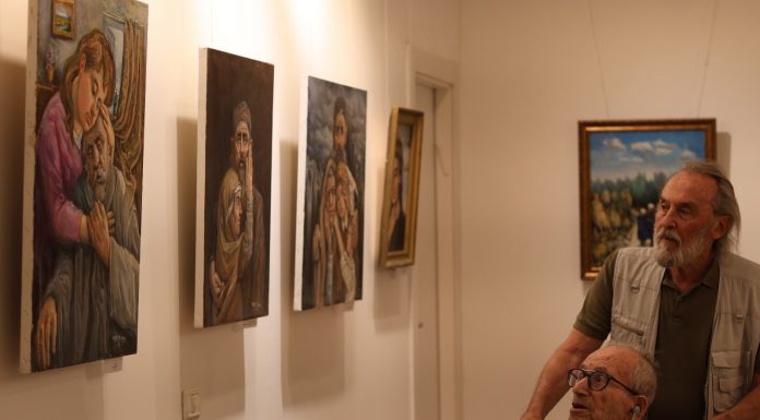 מחדר המתים לגלריית האמנות: ניצול שואה בן 101 זוכה לתערוכת יחיד