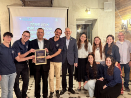 הענקת פרס אזרחות טובה ע"ש ג'וליה קושיצקי למנהיגות נוער לשנת תשפ"ה – במעמד ראש העיר מר משה ליאון ונשיא הקרן לירושלים מר אריק גרבלסקי