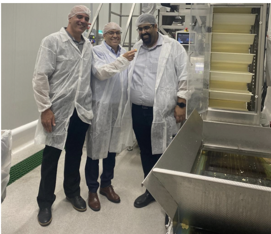 פורום דור ההמשך של התאחדות התעשיינים בסיור במפעלי "פרי טרי" בבית שמש