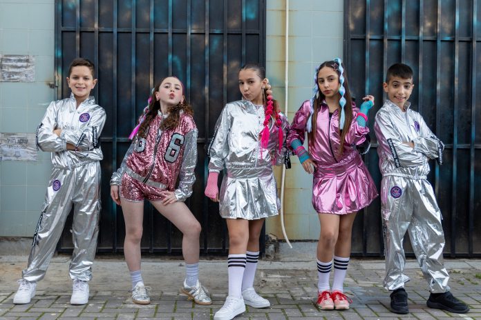 תחפושות היפ הופ דאנס ילדים מקס סטוק פורים צילום דודו רוזן_