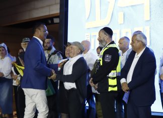 "אנחנו פה כדי להישאר": טקס 'אות העוז והתקווה' האיר את ירושלים ברוח של גבורה ישראלית