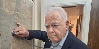 "במלחמת יוה"כ נשבעתי שאקדיש את חיי לבטחון ישראל". אפרים סנה (צילום: דוד חרמץ)